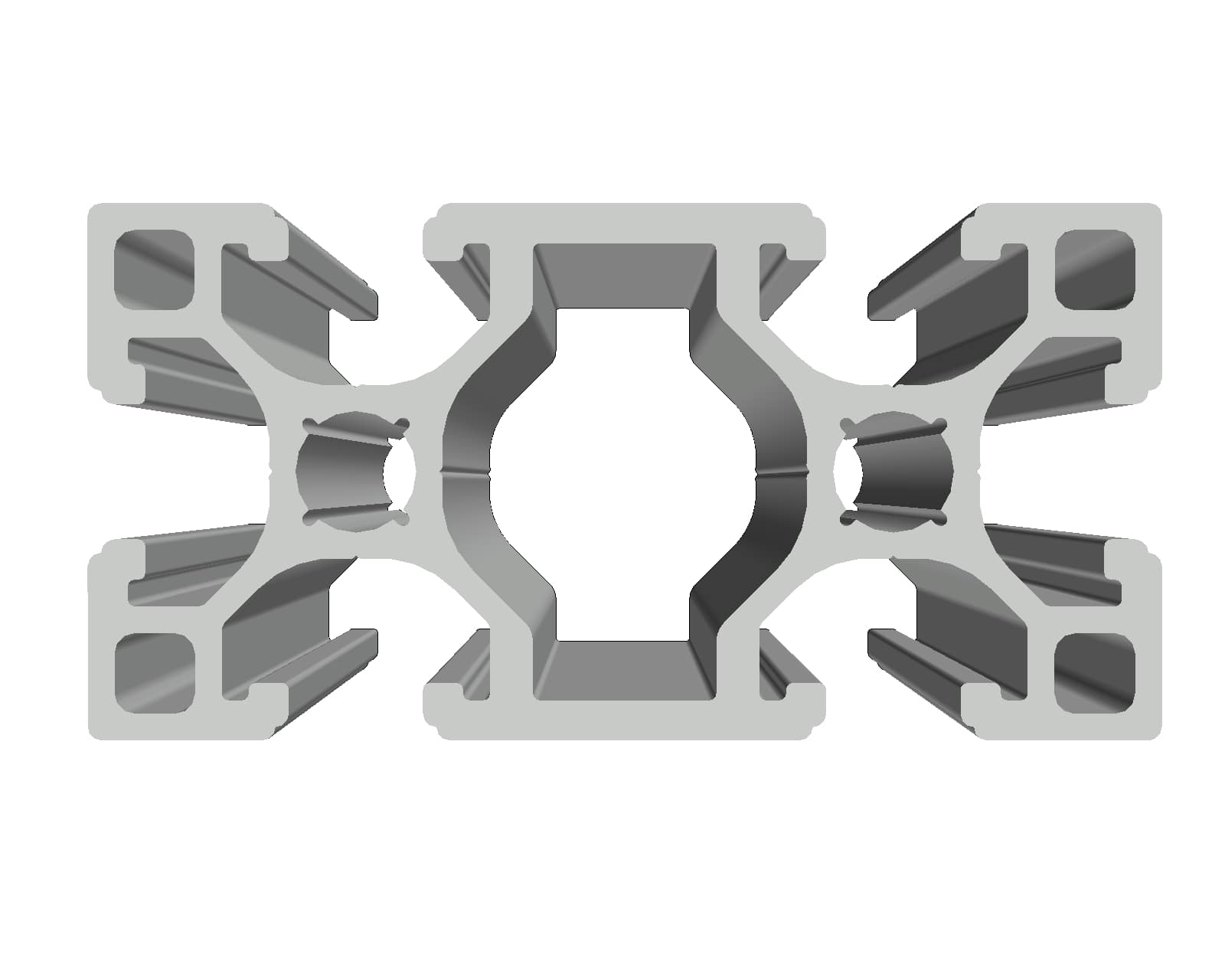 پروفیل آلومینیومی 40 در 80