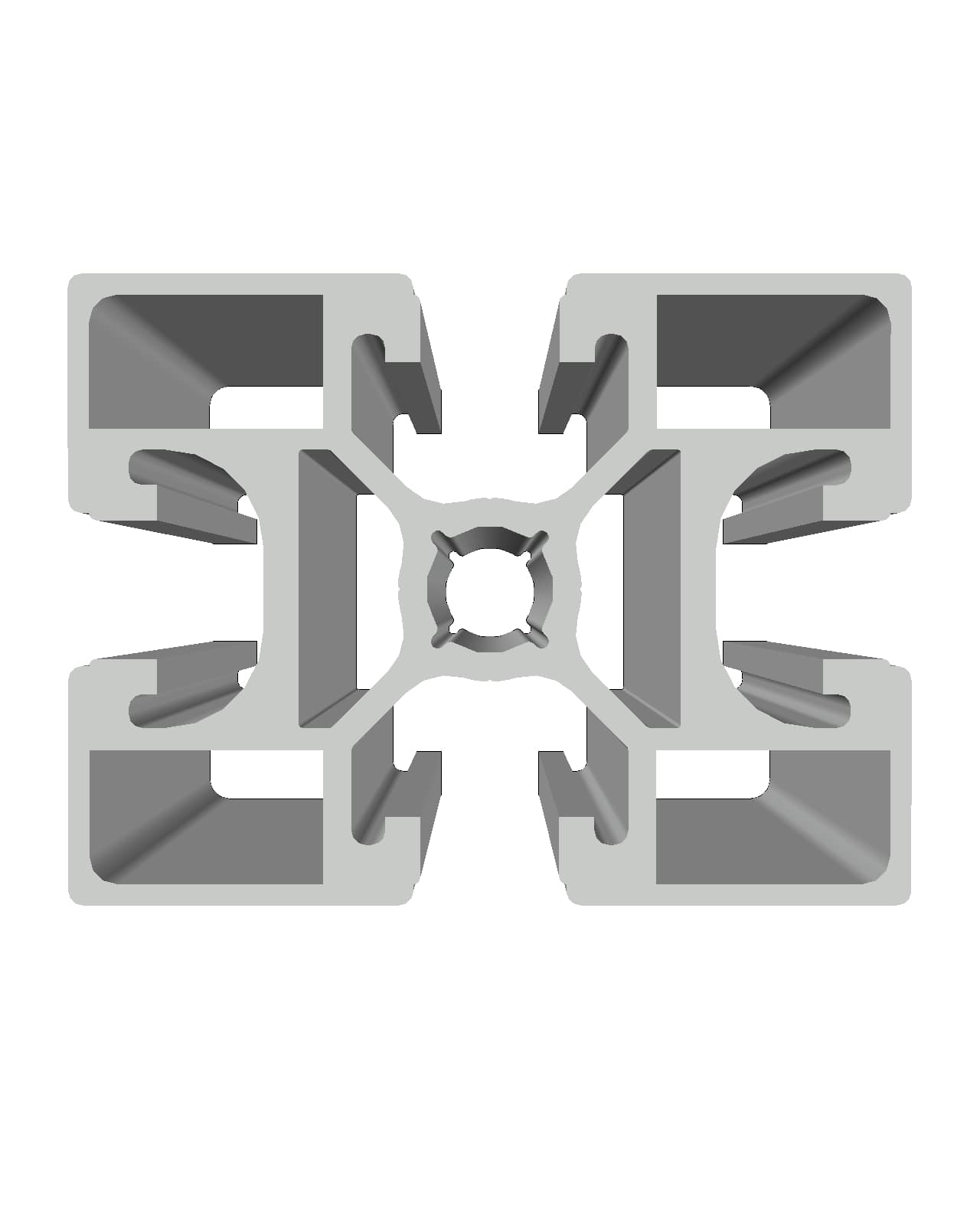 پروفیل آلومینیومی 45 در 60