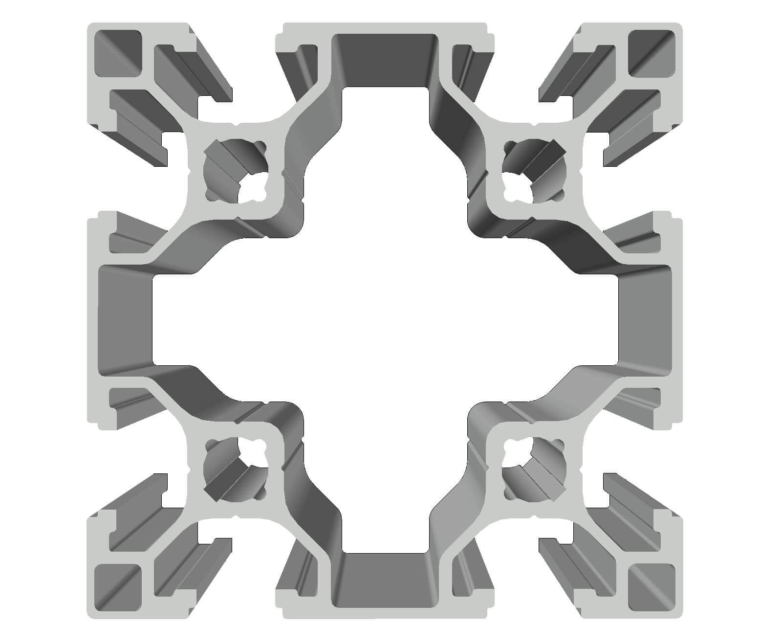 پروفیل آلومینیومی 80 در 80